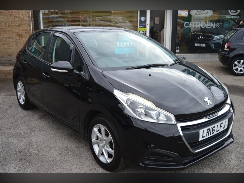 2016 Peugeot 208 1.2 PureTech Active Hatchback 5dr Petrol Manual Euro 6 82 ps