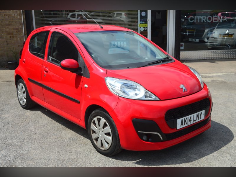 2014 Peugeot 107 Hatchback 1.0 12V Active Hatchback 5dr Petrol Manual Euro 5 68 ps