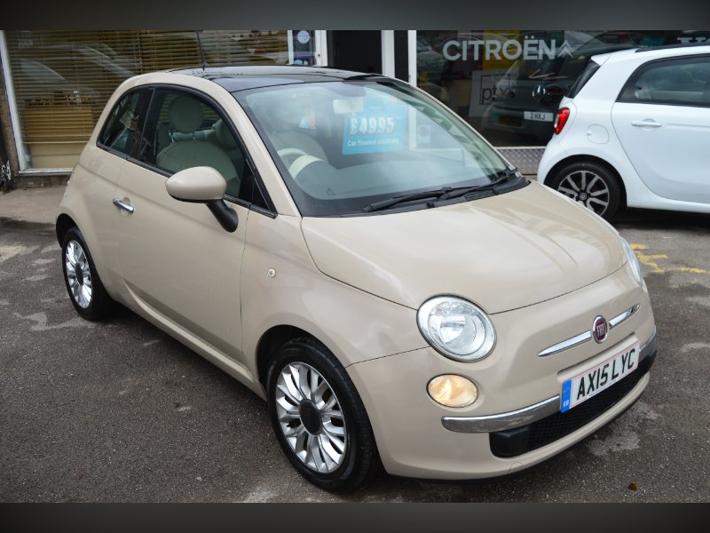 Fiat 500 1.2 Lounge Hatchback 3dr Petrol Manual Euro 6 s/s 69 bhp for sale in Harlow