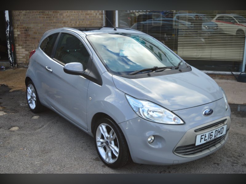 2016 Ford Ka Hatchback 1.2 Titanium Hatchback 3dr Petrol Manual Euro 5 69 ps
